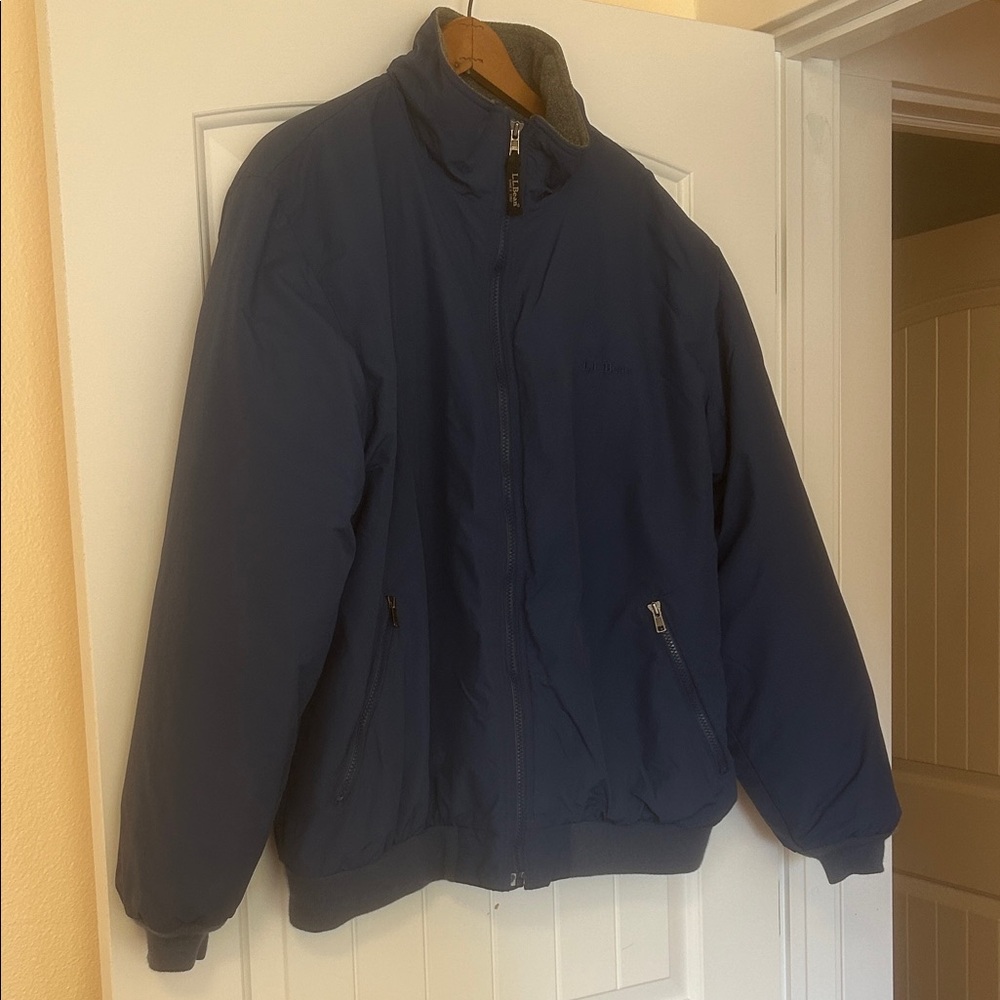 LL Bean Vintage Men’s Blue Jacket XL